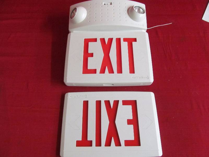 exit sign
