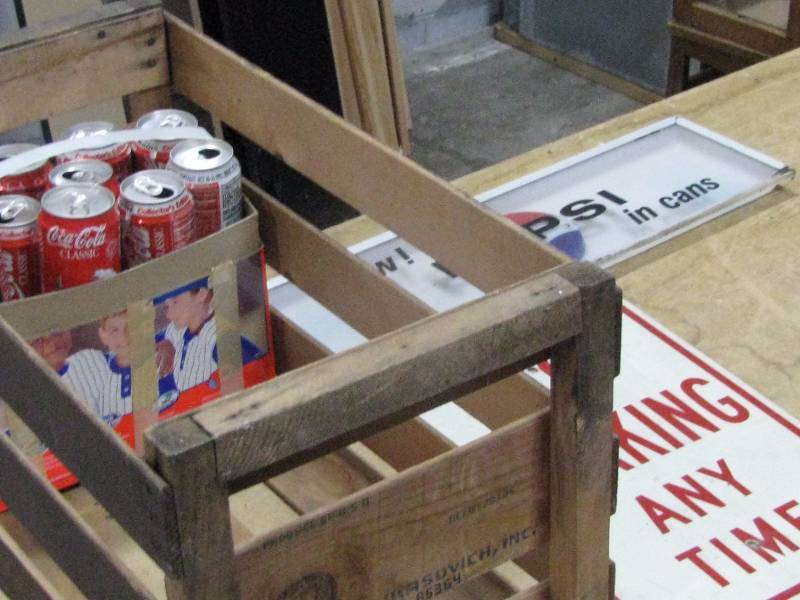lot 71 image: CrateSignsPop Cans