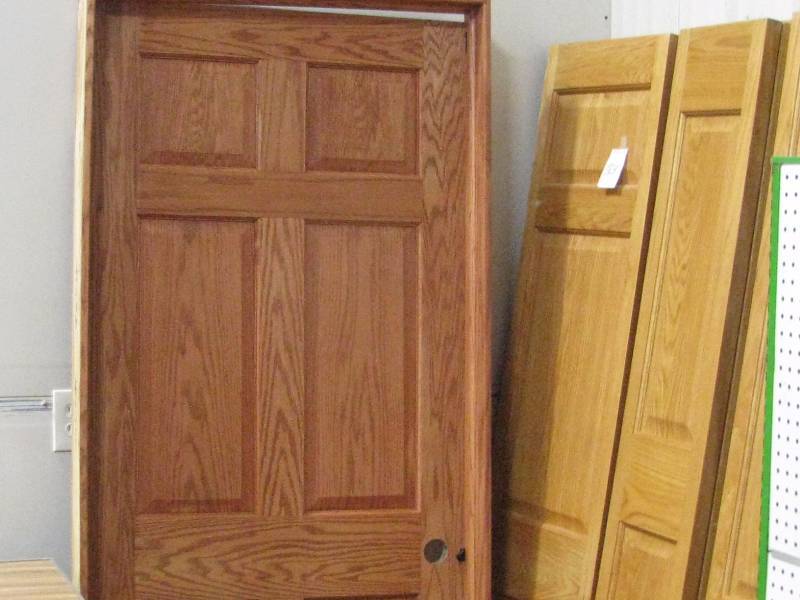 lot 84 image: Oak Interior Door