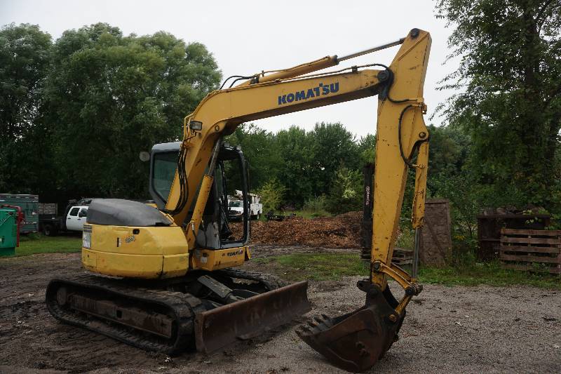 lot 1 image: 2006 Komatsu PC78US Midi Mid Size Tracked Excavator