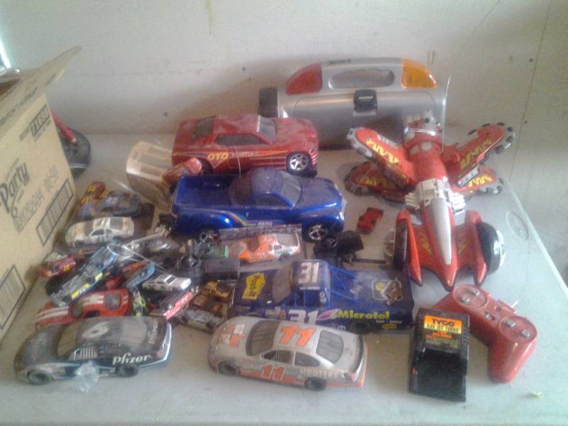 Lot Of Radio Control & Other Toy Cars