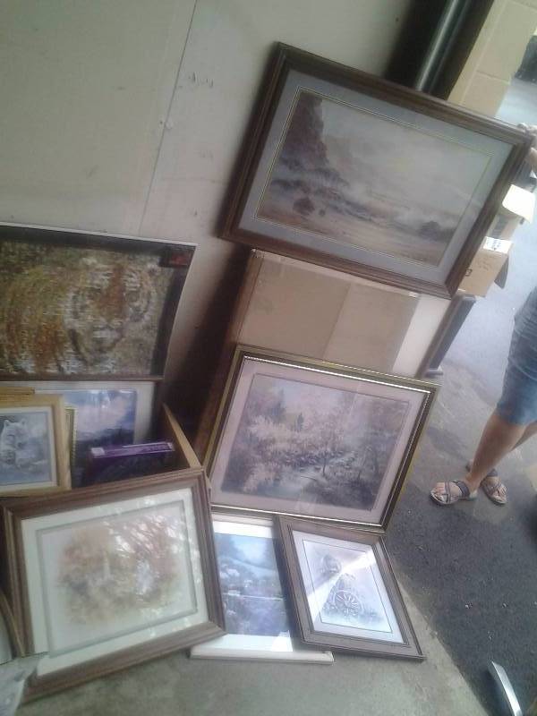 Lot Of Framed Pictures