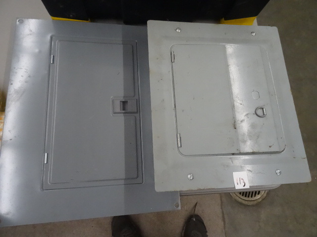 Square D panel cover. Empty load ce...