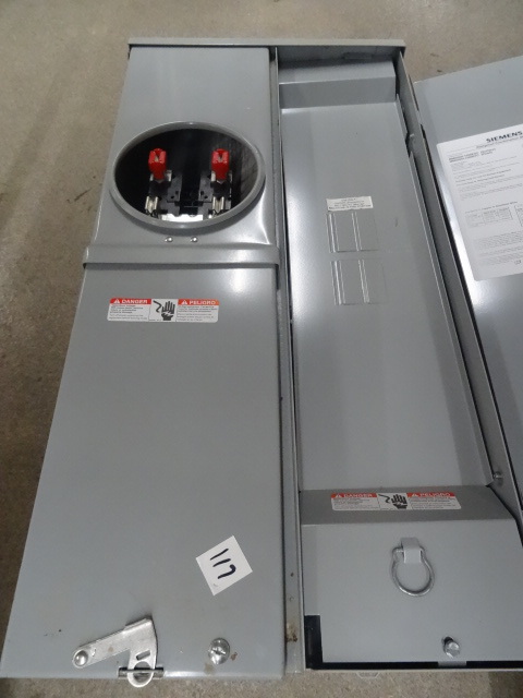 Siemens combo metering box. MM0202L...