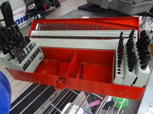 Cummins drill bit set. Sewer auger...