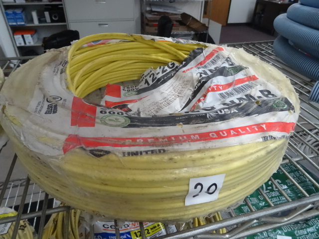 12-2G NMB wire. Approx 225 feet...