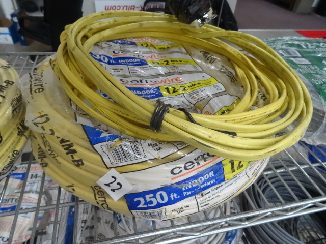 12-2 NMB wire. Approx 200...