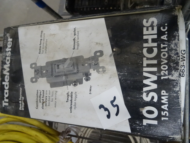 Pass and Seymour 663-WG toggle swit...