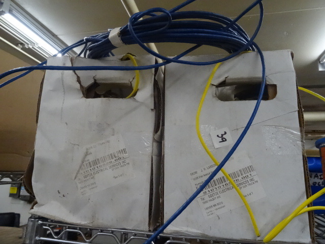 16 AWG speaker wire. 2 boxes. Parti...