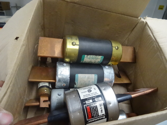 Misc hardware. Large fuses...