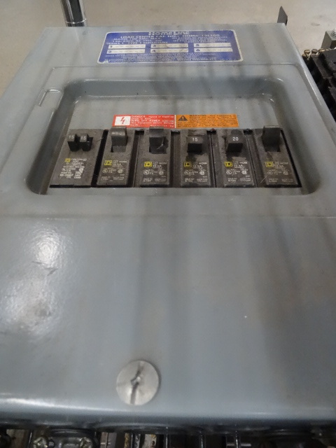 2 square D load centers...