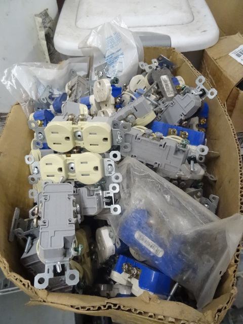 Box of misc outlets...