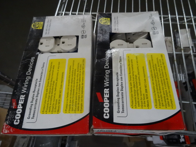 TR270LA receptacles. Qty 40. ...