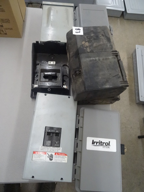 Misc electrical boxes...