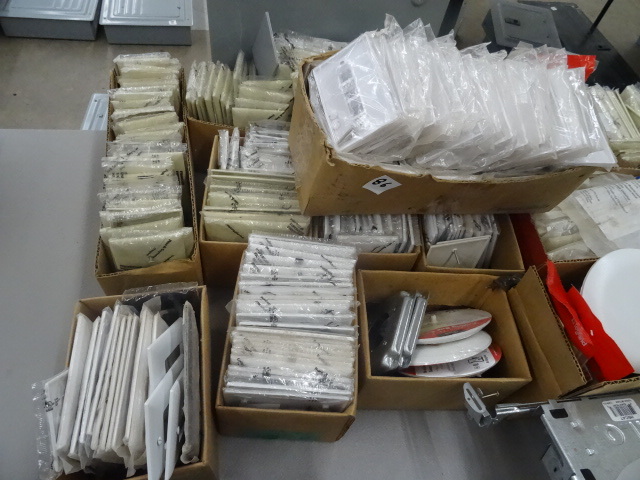 Large lot of outlet and switch cove...