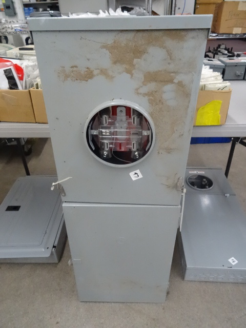 GE meter socket load center. Class ...