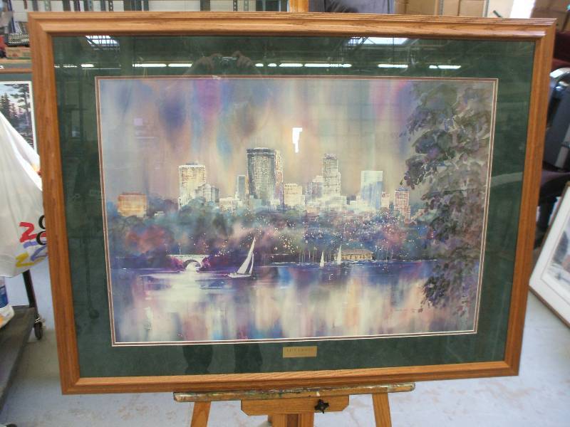 ARTIST SIGNED LIMITED EDITION OFFSET LITHOGRAPH
