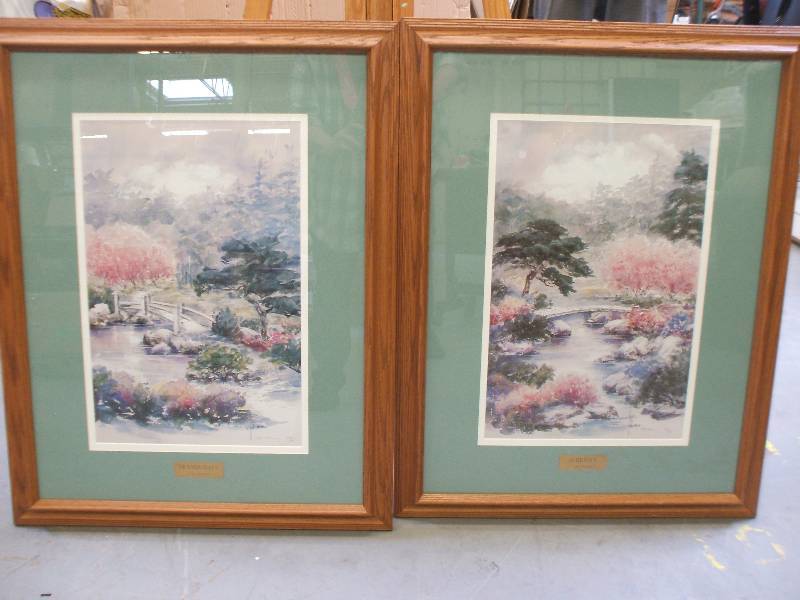 ARTIST SIGNED LIMITED EDITION WATERCOLOR REPRODUCTIONS