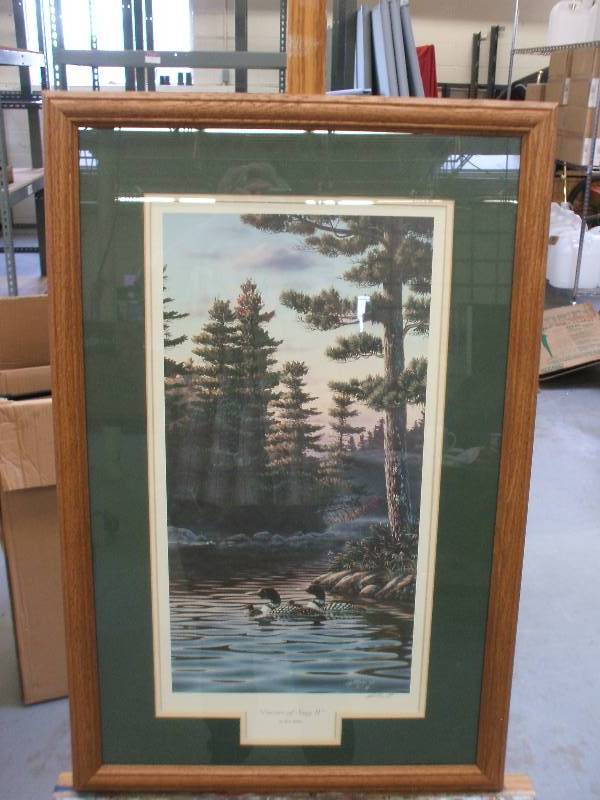 WILDLIFE PRINT SIGNED BY ARTIST