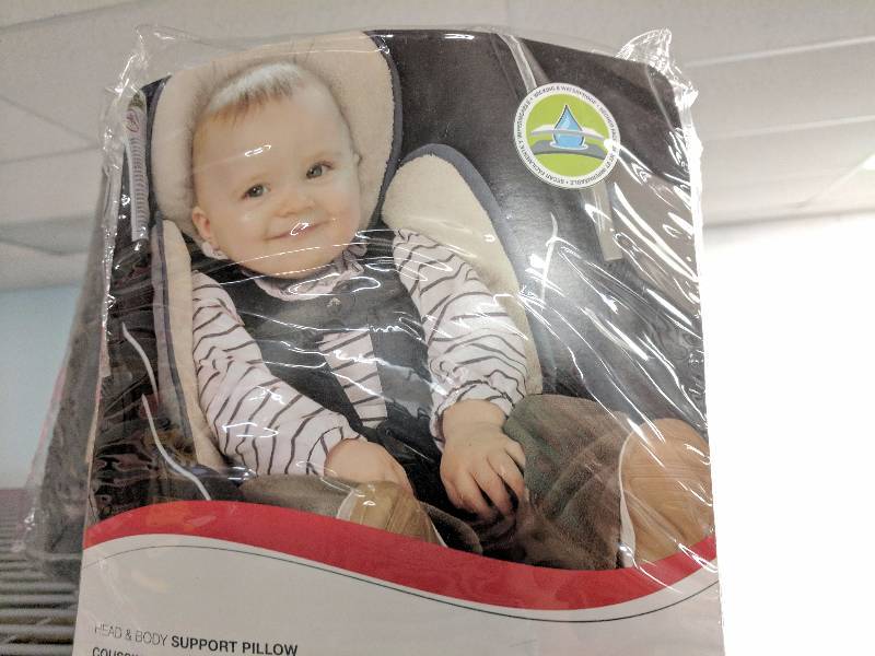 lot 350 image: Britax Head and Body Support Pillow IronGray