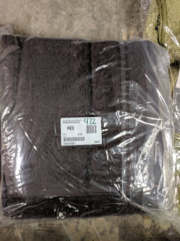lot 422 image: alcove Fast Dry 10-Pc. Towel Set Coffee