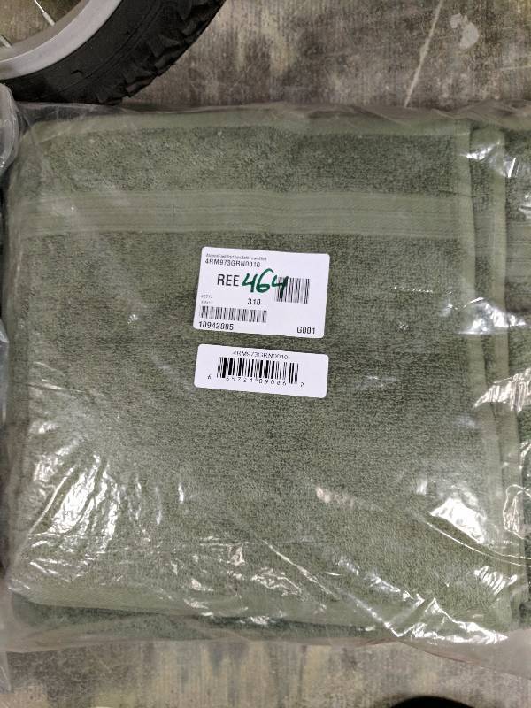 lot 464 image: alcove Fast Dry 10-Pc. Towel Set Garden Green