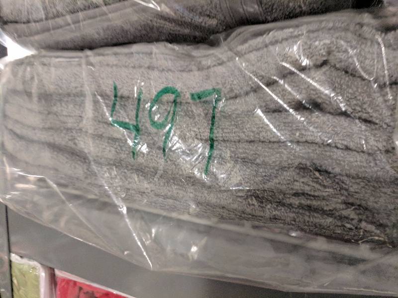 lot 497 image: alcove Fast Dry 10-Pc. Towel Set Gray