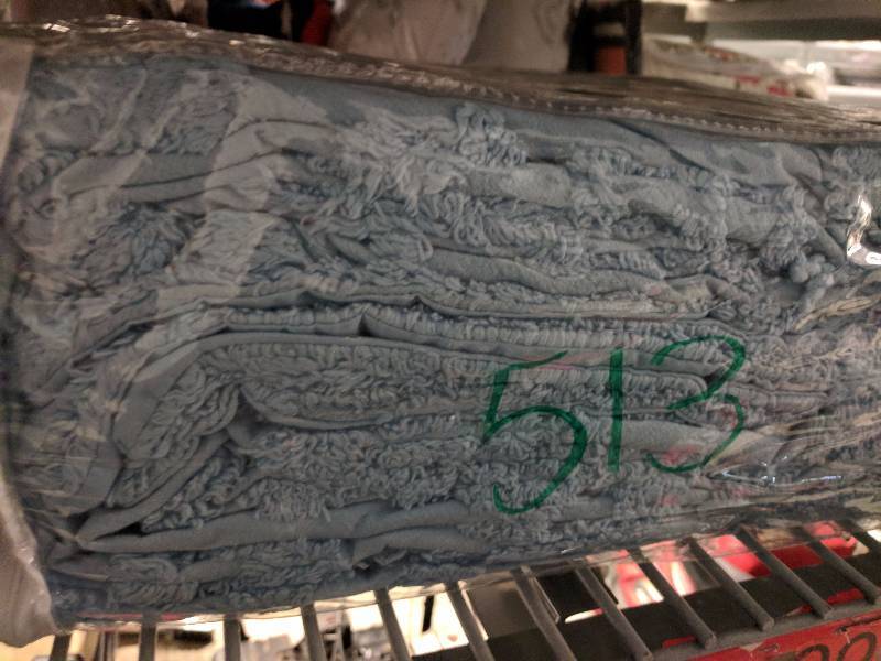 lot 513 image: Sabrina 3-Pc. Chenille Bedspread Set Blue - Queen