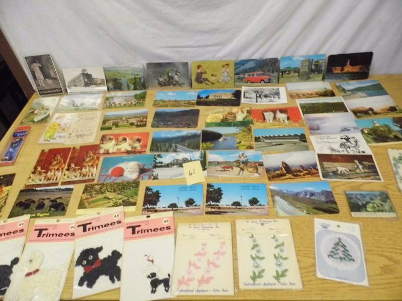 lot 61 image: Postcards