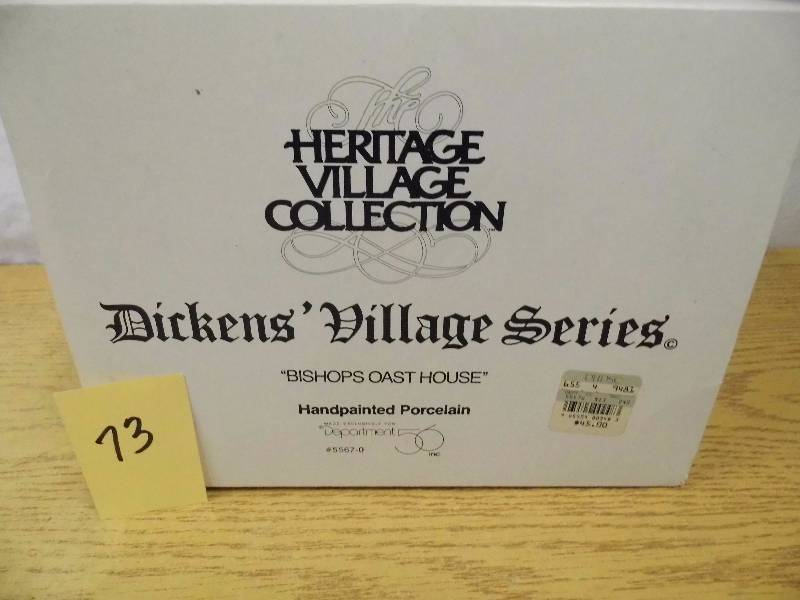 lot 73 image: Dept 56 - Dickens Village