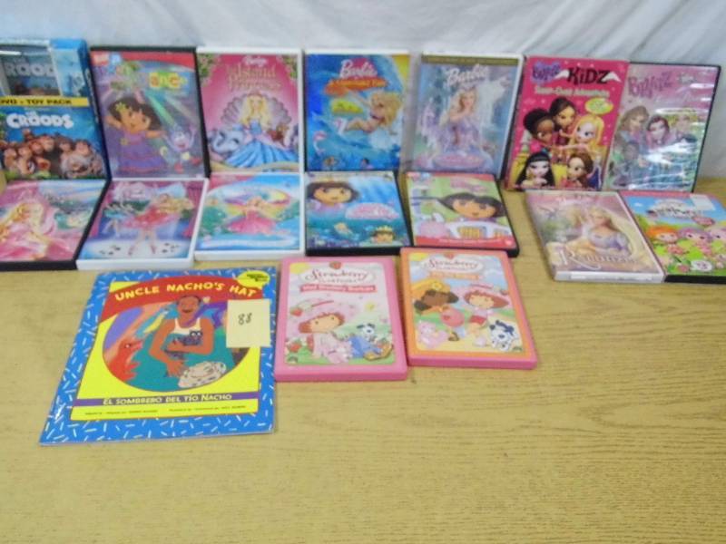 lot 88 image: DVDs