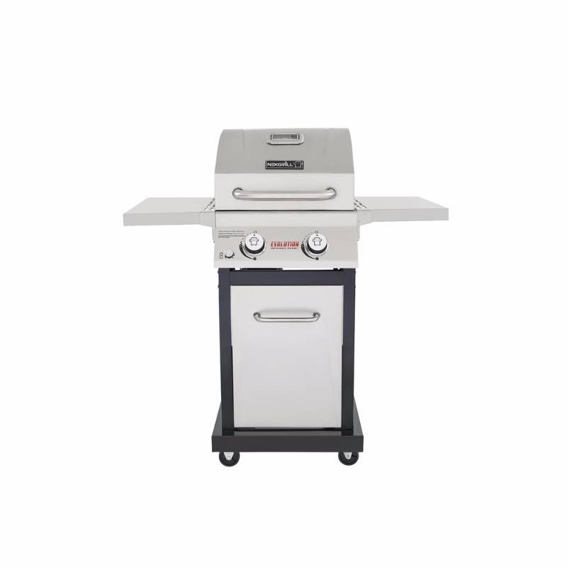 Nexgrill Evolution 2-Burner Propane Gas Grill in Stainless Steel with Infrared Technology