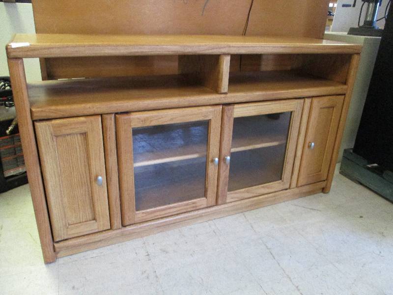 Oak Entertainment Center