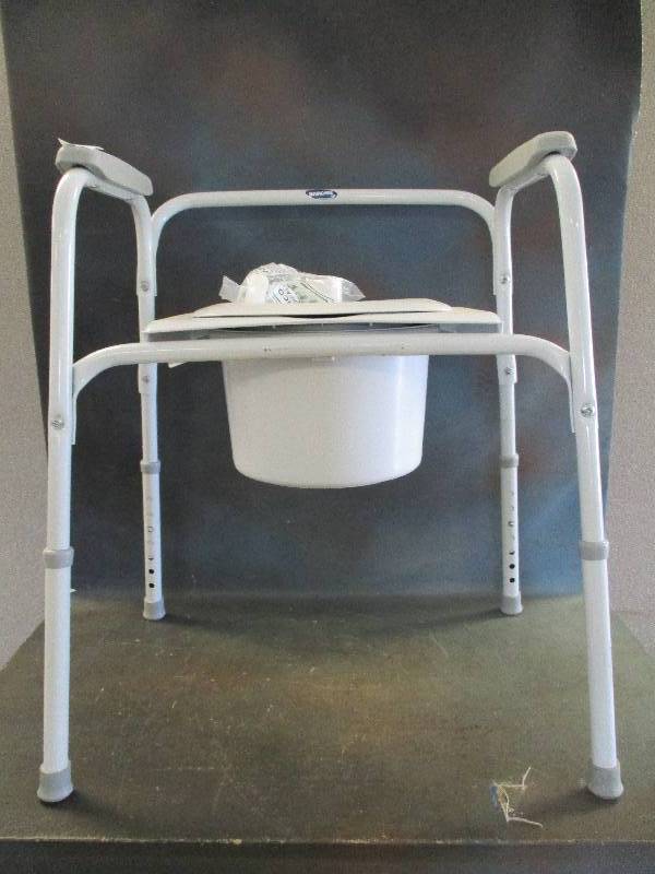Portable Toilet and Walker