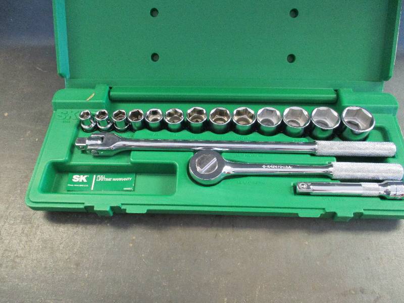 S-K Ratchet and Socket Set