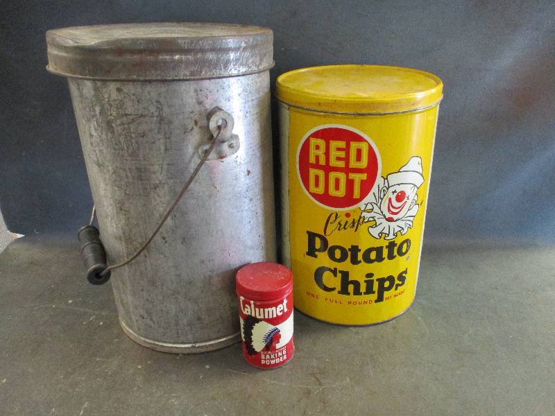 Antique Kitchen Tins