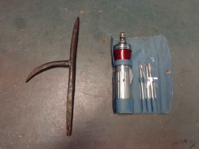 Vintage Power Screwdriver Set and Gaff Hook