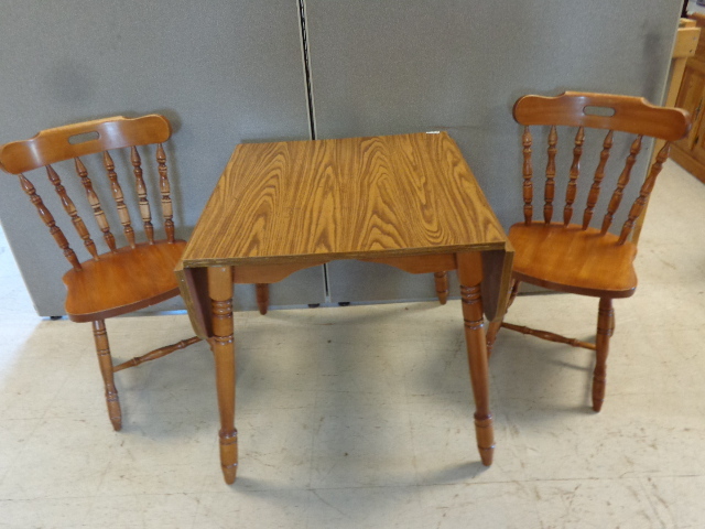 Drop Leaf Table and Chairs