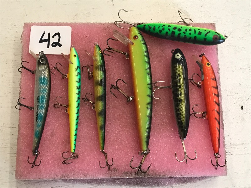 (7) Assorted Fishing Lures
