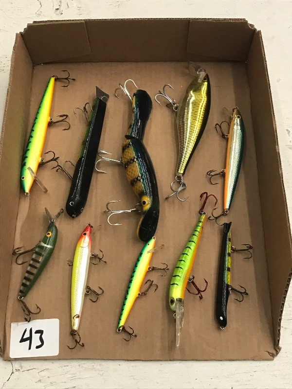 (10) Assorted Fishing Lures