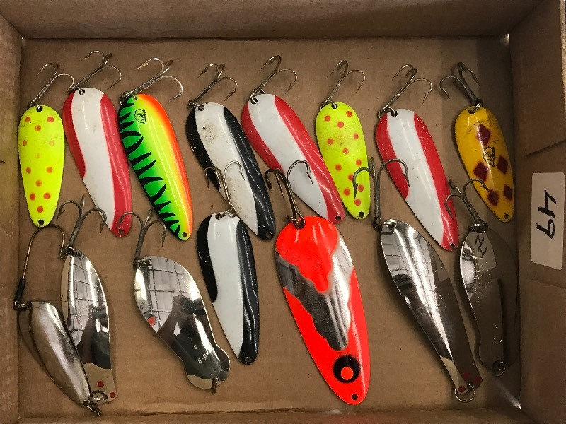(15) Assorted Spoon Lures
