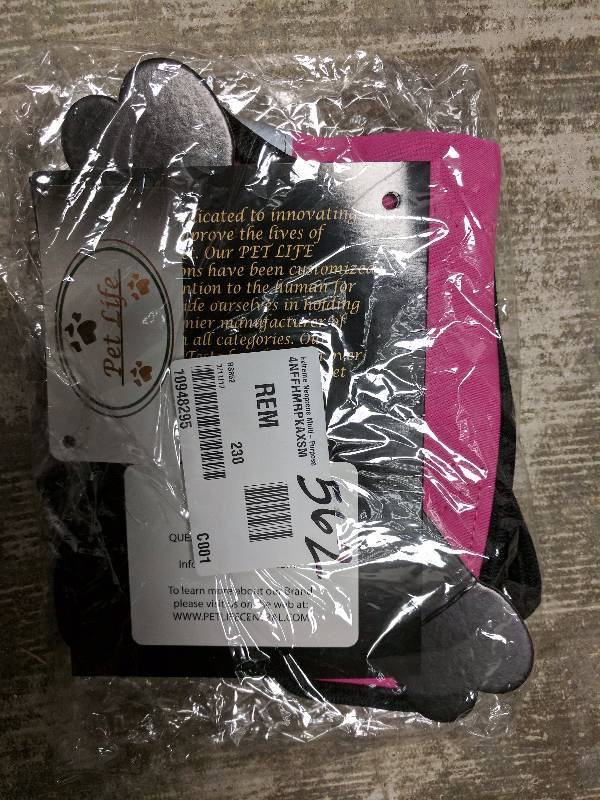 lot 562 image: Extreme Neoprene Multi-Purpose Protective Shell Dog Coat Pink - X Small