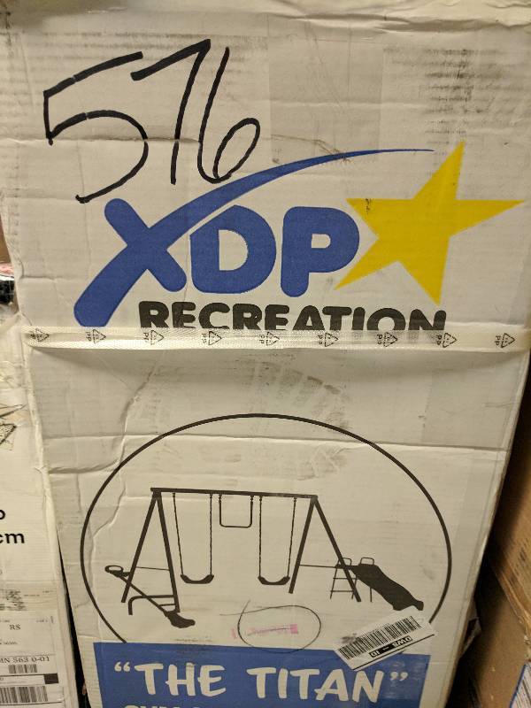lot 576 image: XDP Recreation Titan Swing Set