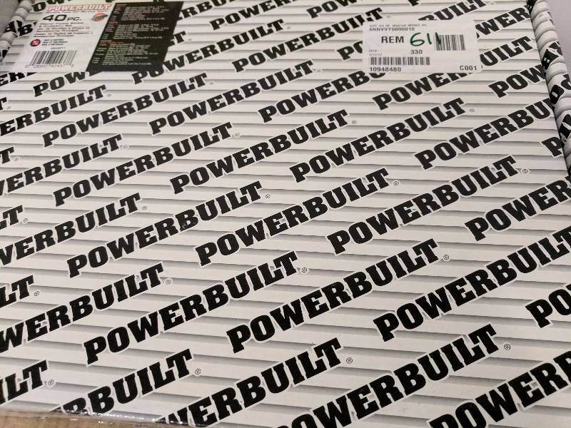 lot 611 image: Powerbuilt 40-Pc. Pro Tech 38 Drive Impact Socket Set