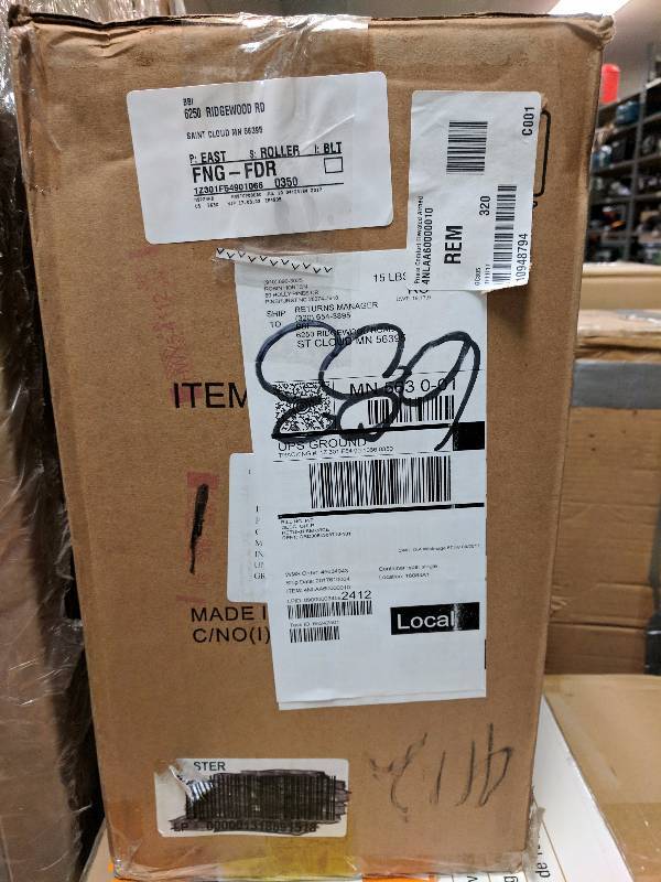 lot 683 image: Intex Prime Comfort Elevated Airbed - Queen