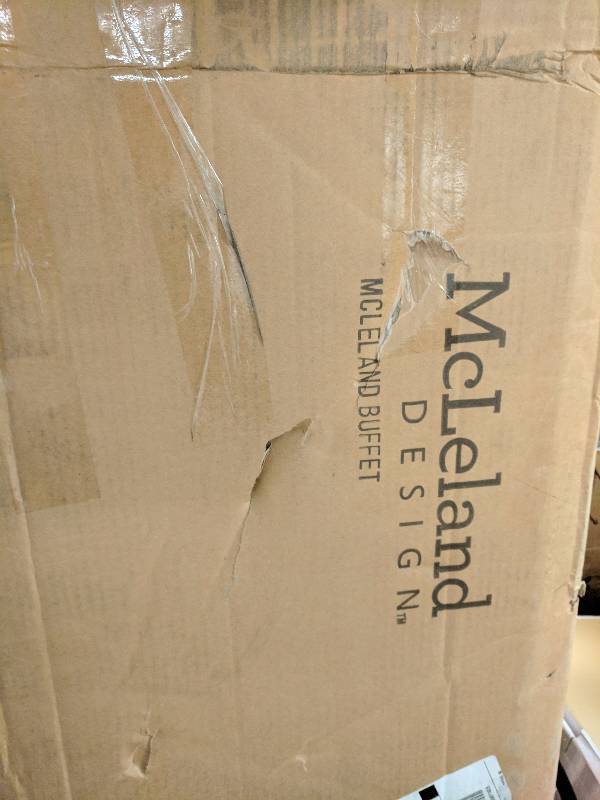 lot 686 image: McLeland Design Wood Buffet Cherry