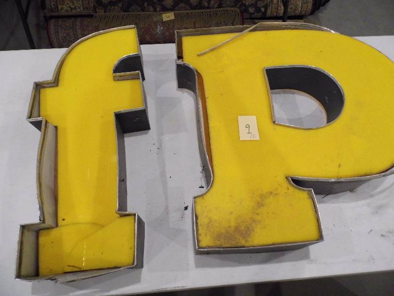 Letter F P