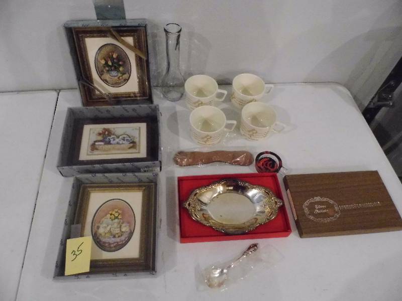Pictures - Mugs - Silver Tray