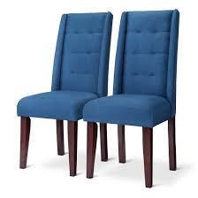 lot 38 image: New Charlie Pin Tuck Dining Chair (Set of 2)