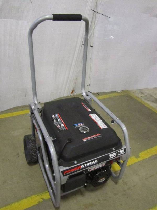 PowerStroke 6,000-Watt Gasoline Powered Portable Generator